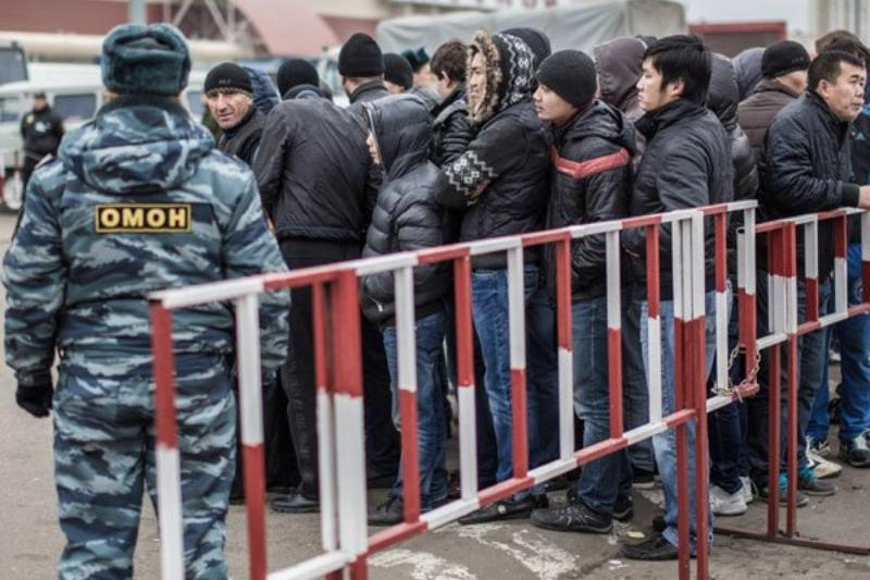 Сколько мигрантов выдворили из РФ в 2024 году