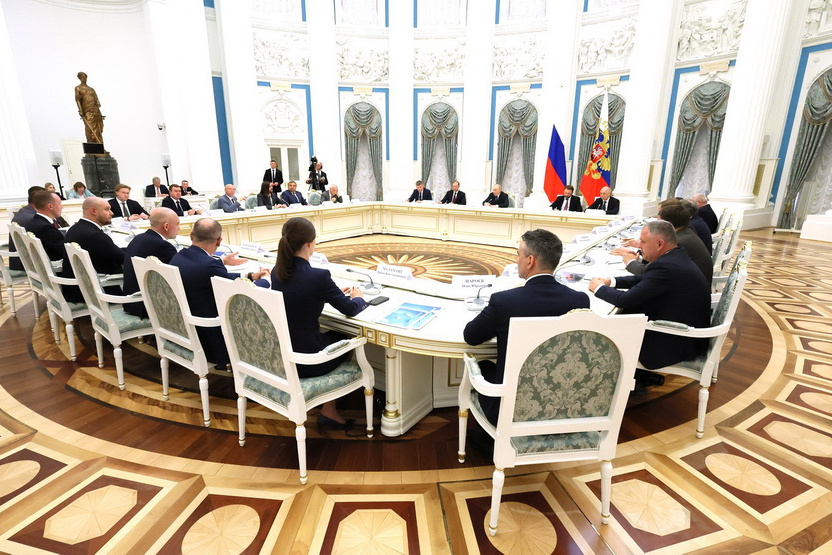 Встреча Президента с представителями российских деловых кругов