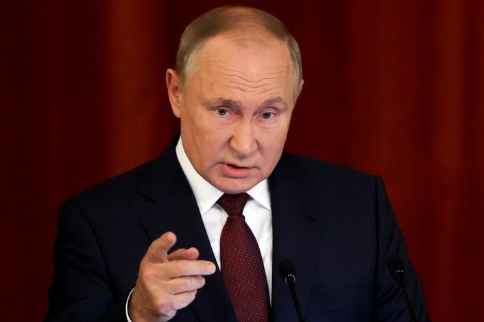 Владимир Путин о резолюции Европарламента, где СССР поставили на одну доску с нацистской Германией