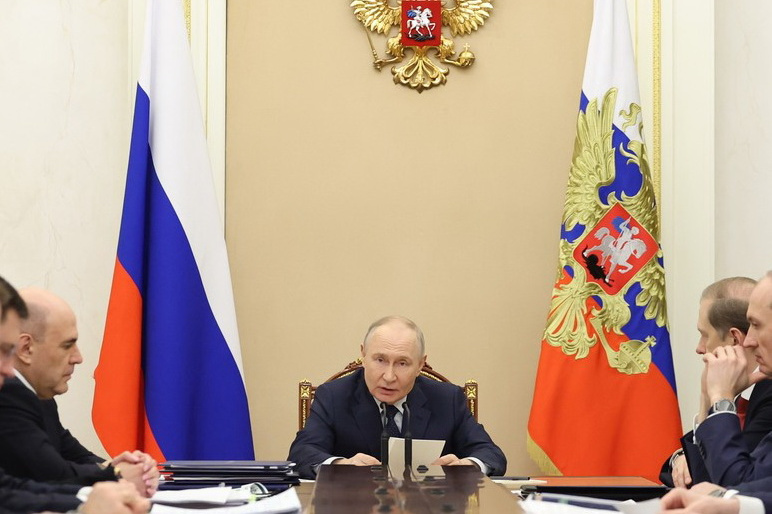 Совещание по экономическим вопросам в Кремле