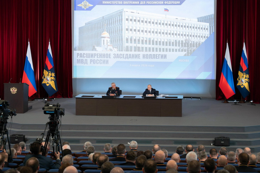 Глава МВД о некоторых итогах прошлого года 