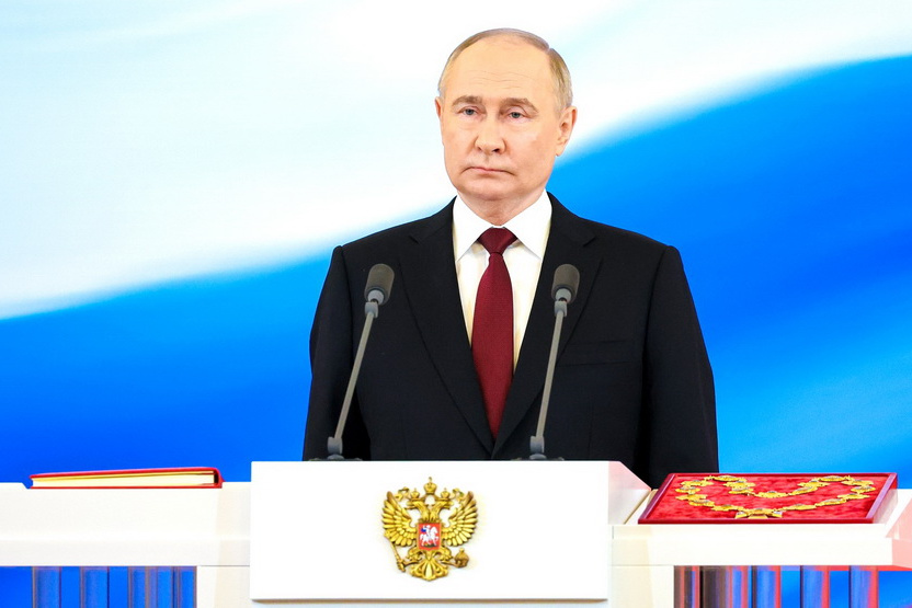 Владимир Путин вступил в должность президента РФ