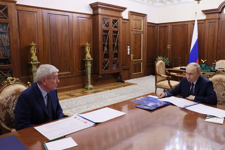 Президент встретился с главой Росфинмониторинга