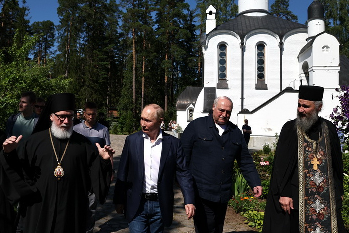 Владимир Путин и Александр Лукашенко встретились на Валааме