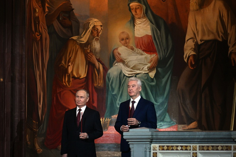 Владимир Путин поздравил православных христиан с Пасхой