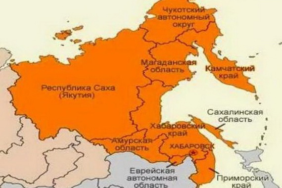 Дальний Восток разделили на четыре провинции