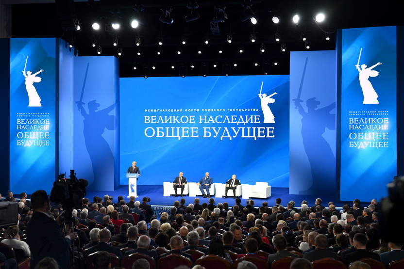 Встреча Президентов России и Белоруссии
