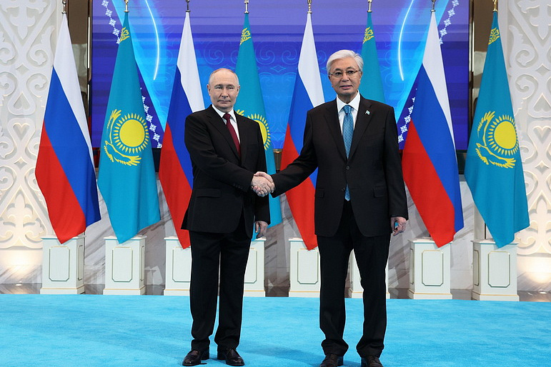 Государственный визит Владимира Путина в Республику Казахстан