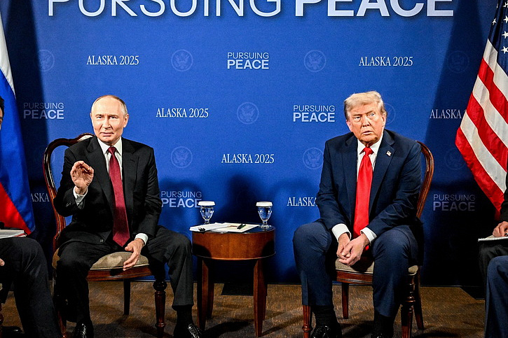 Встреча президентов России и США на Аляске